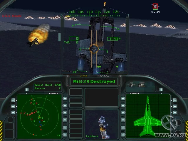 Изображение игры: Top Gun: Hornet's Nest