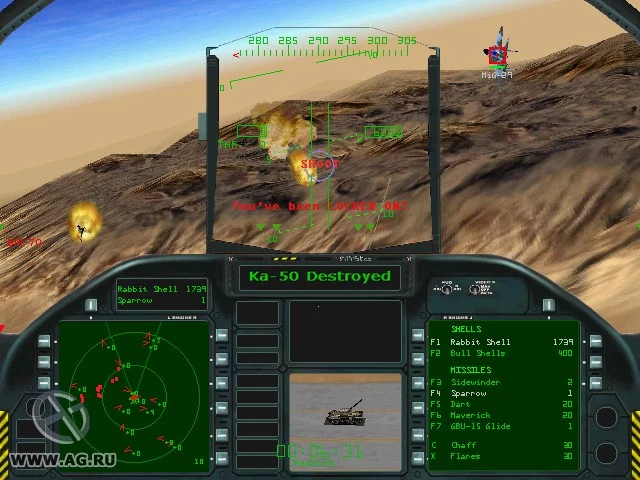 Изображение игры: Top Gun: Hornet's Nest