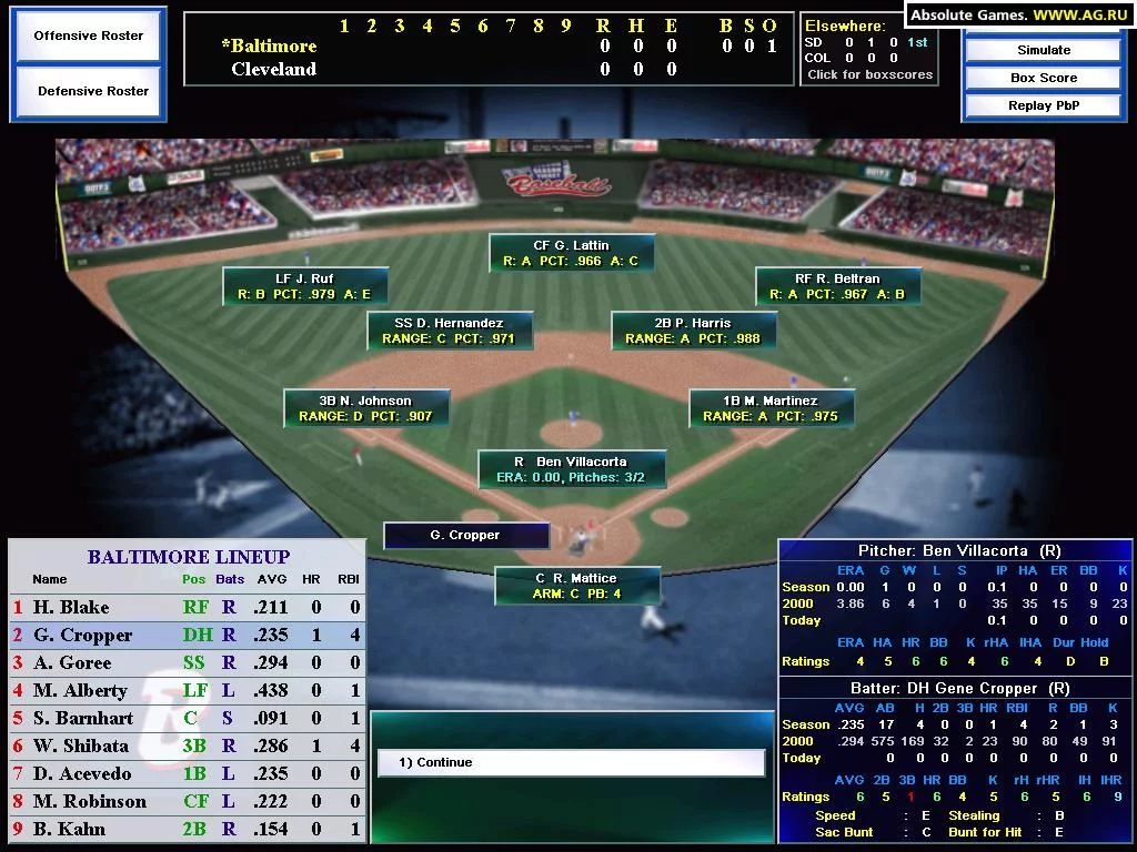 Изображение игры: Season Ticket Baseball