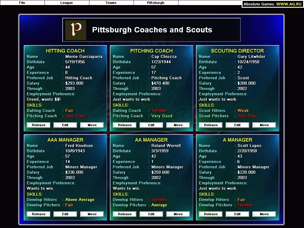 Изображение игры: Season Ticket Baseball