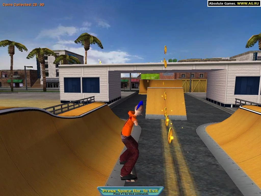Изображение игры: Skateboard Park Tycoon World Tour 2003