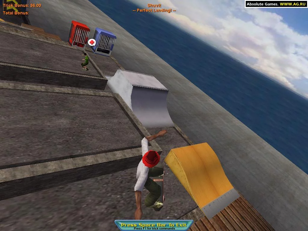 Изображение игры: Skateboard Park Tycoon World Tour 2003