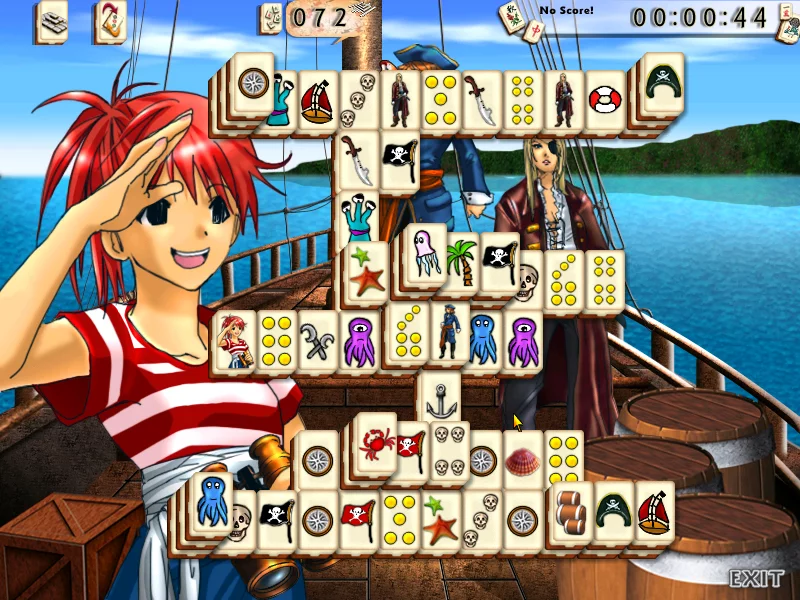 Изображение игры: MangaJongg