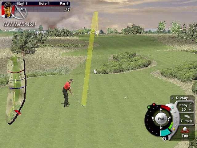 Изображение игры: Tiger Woods PGA Tour Golf '99