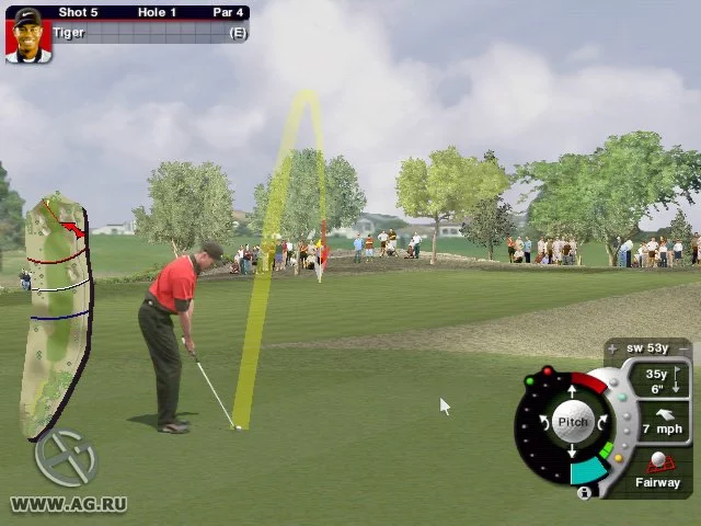 Изображение игры: Tiger Woods PGA Tour Golf '99