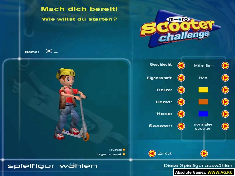Изображение игры: Micro Scooter Challenge