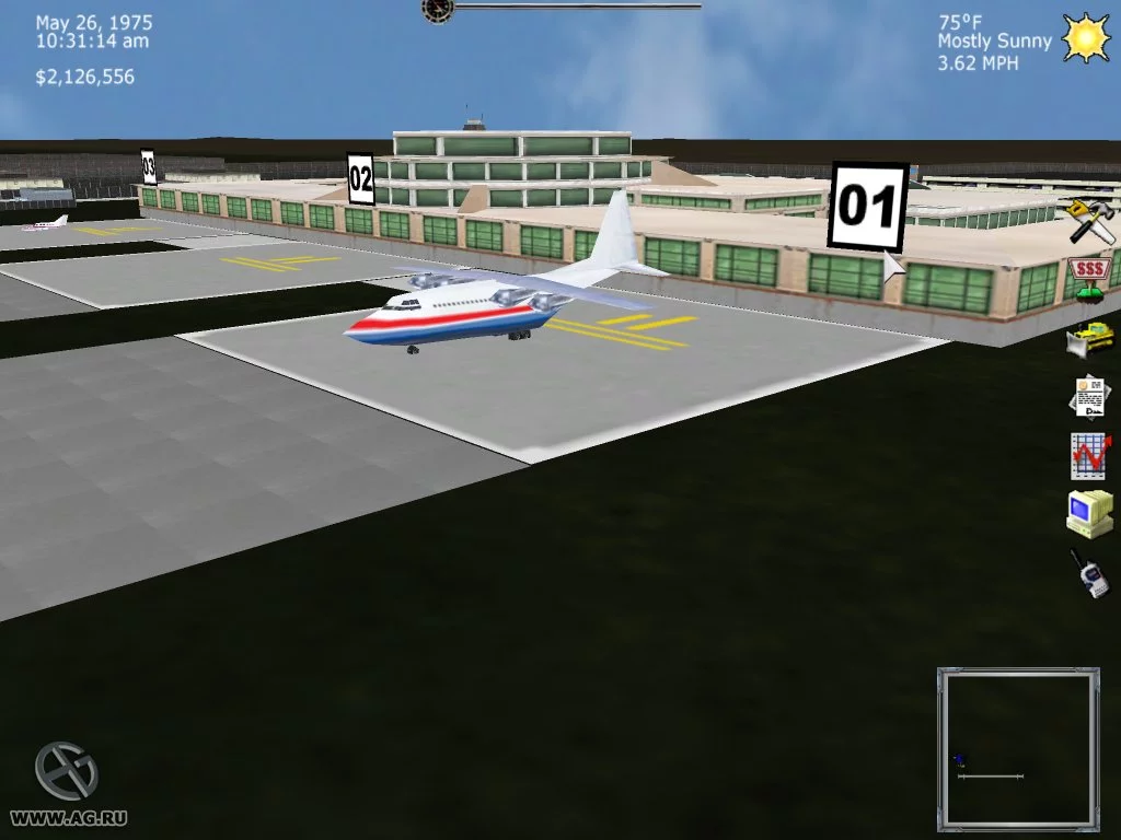 Изображение игры: Airport Tycoon 2