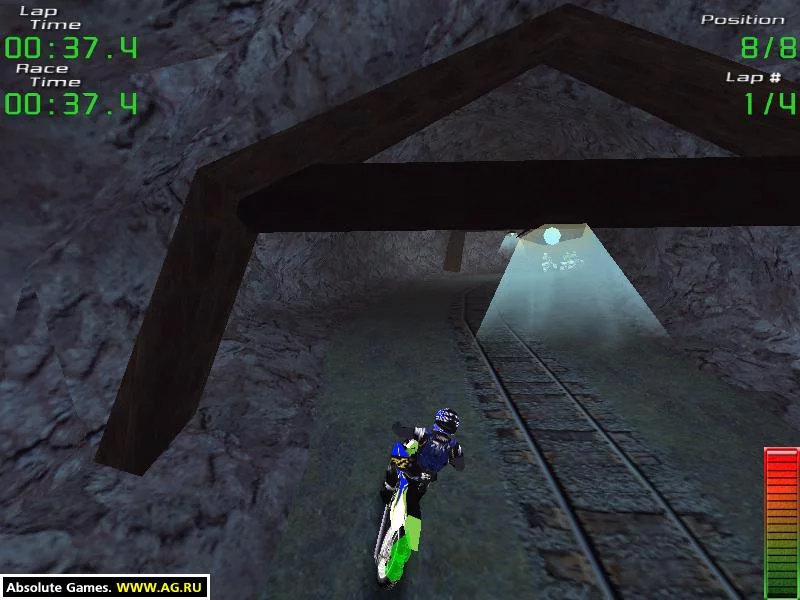 Изображение игры: Kawasaki Fantasy Motocross