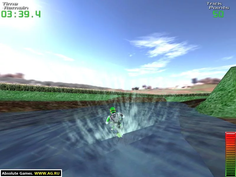 Изображение игры: Kawasaki Fantasy Motocross