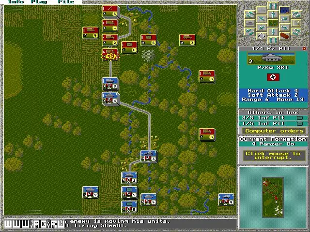 Изображение игры: Wargame Construction Set 2: Tanks!