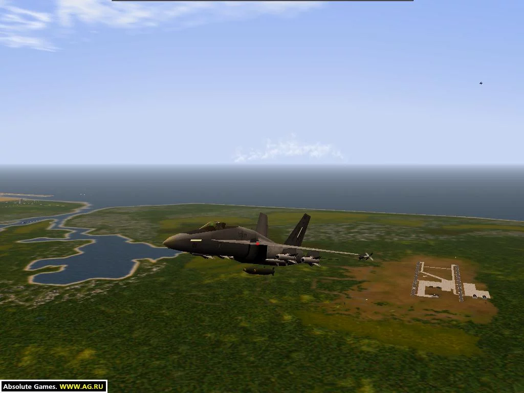 Изображение игры: F/A-18 Precision Strike Fighter