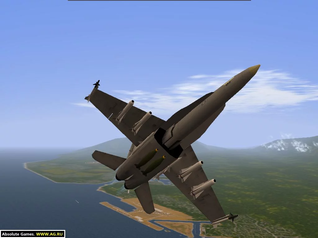 Изображение игры: F/A-18 Precision Strike Fighter