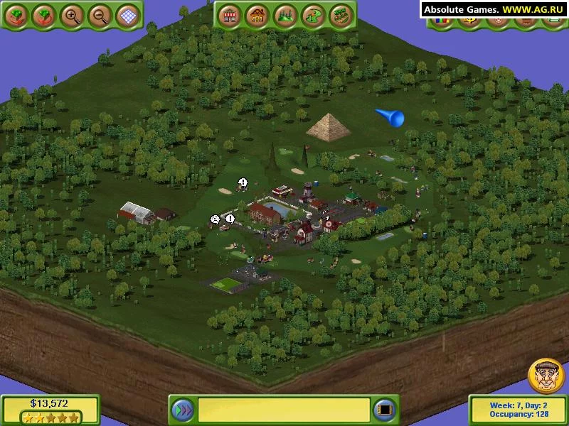 Изображение игры: Golf Resort Tycoon 2