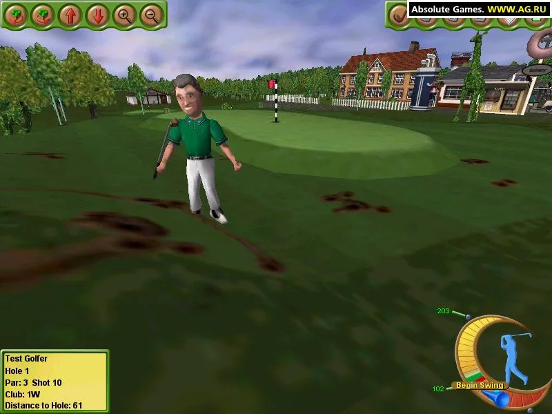 Изображение игры: Golf Resort Tycoon 2