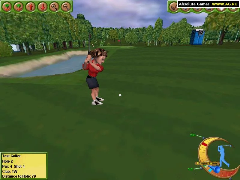 Изображение игры: Golf Resort Tycoon 2