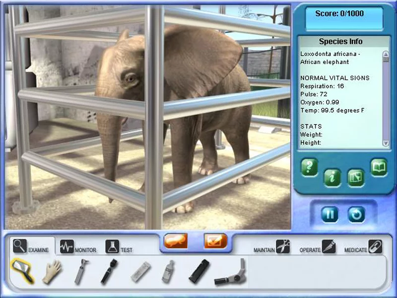 Изображение игры: Zoo Vet: Endangered Animals