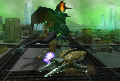 Изображение игры: Godzilla: Unleashed