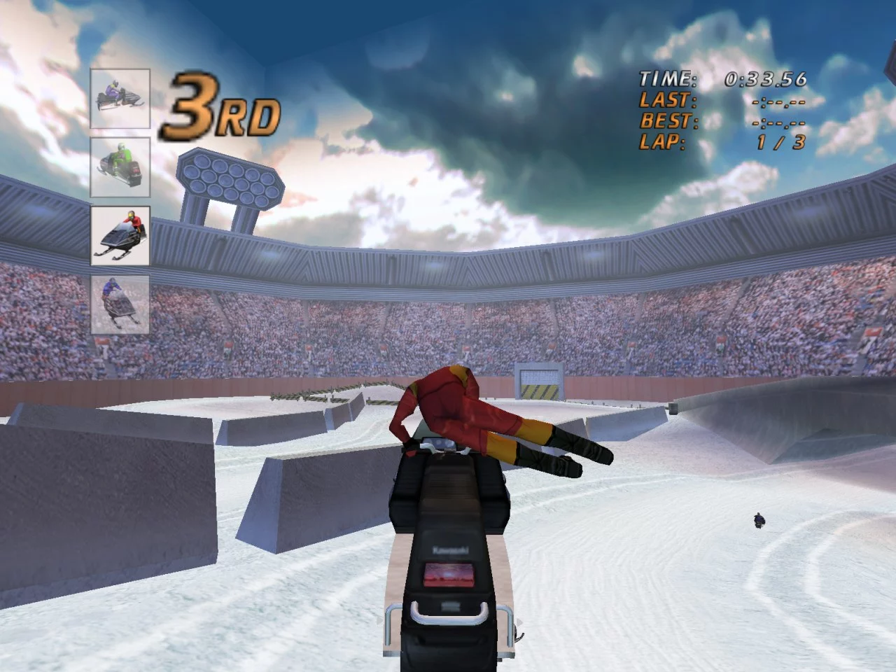 Изображение игры: Kawasaki Snow Mobiles