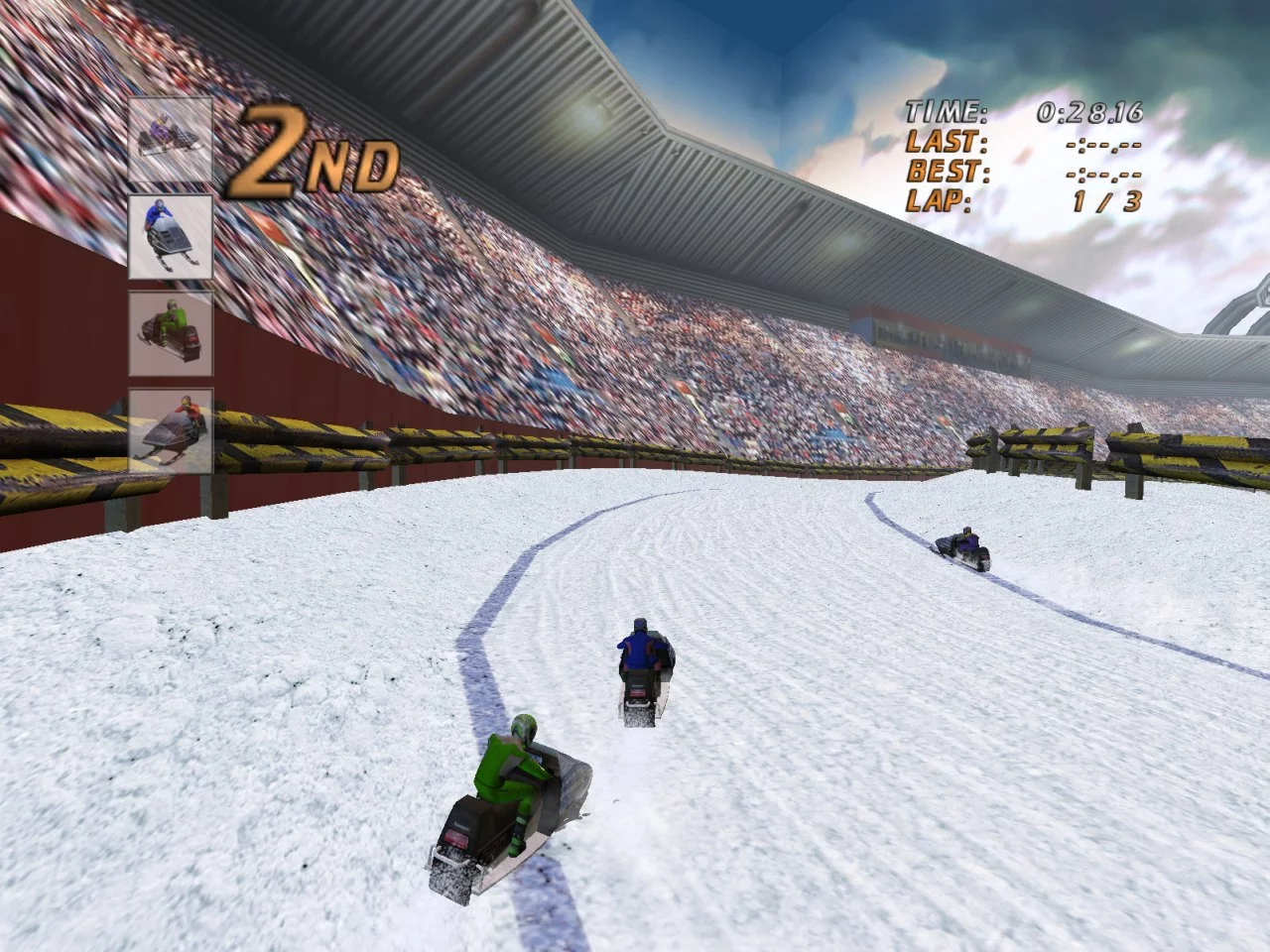 Изображение игры: Kawasaki Snow Mobiles