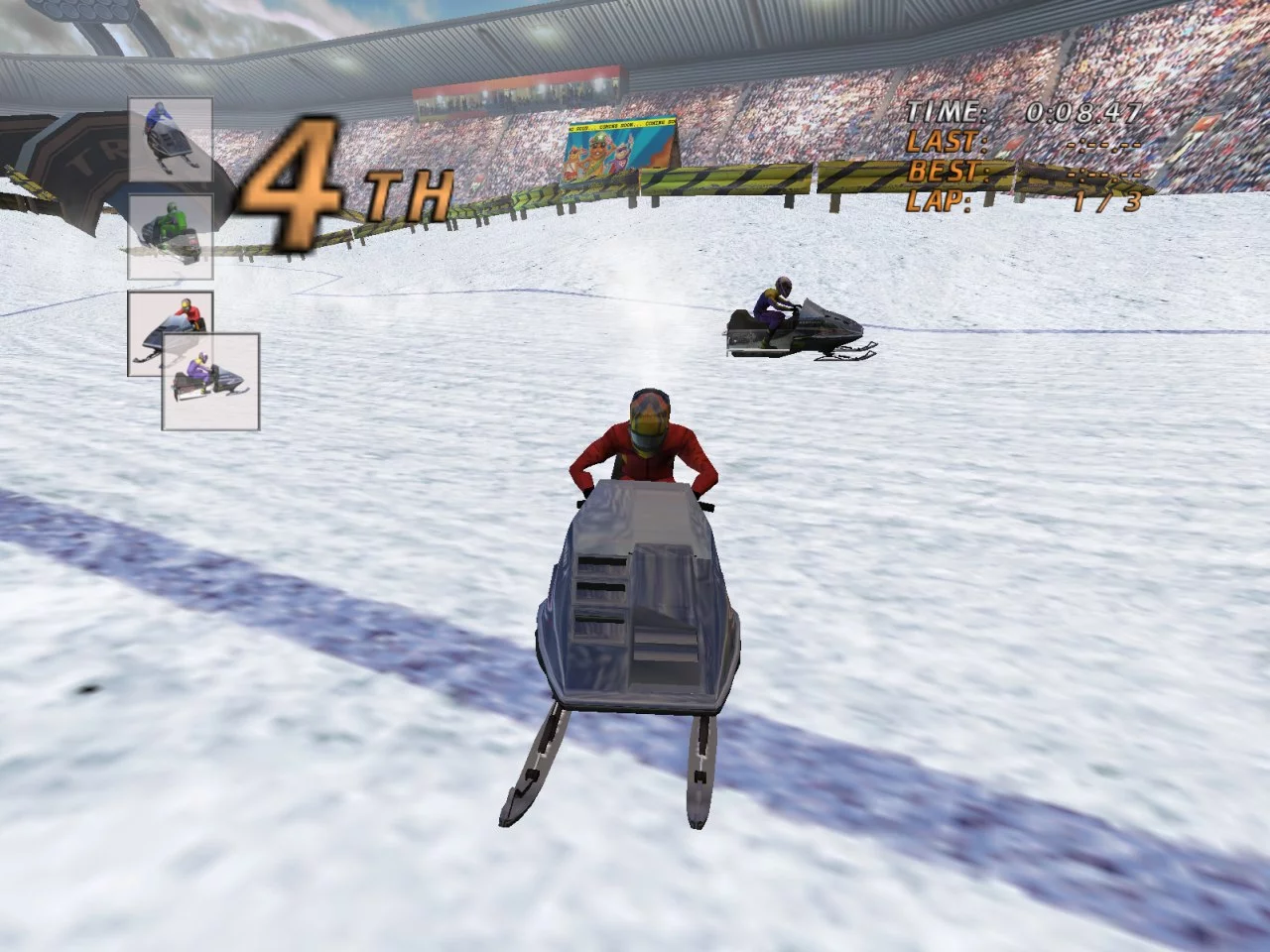 Изображение игры: Kawasaki Snow Mobiles
