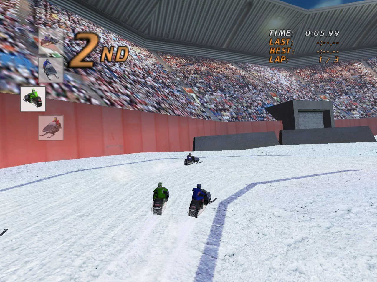 Изображение игры: Kawasaki Snow Mobiles