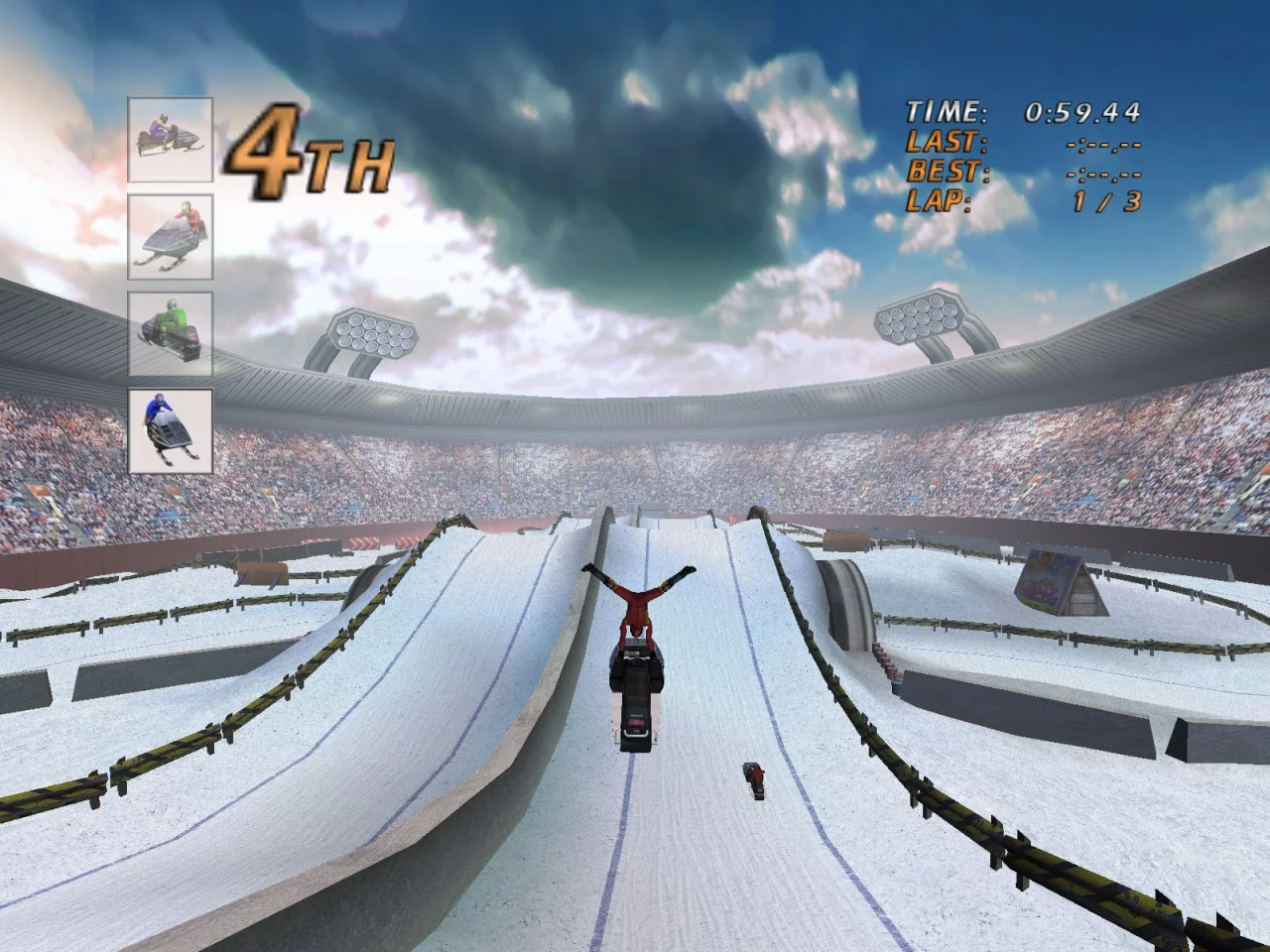 Изображение игры: Kawasaki Snow Mobiles