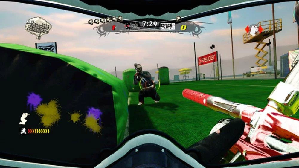 Изображение игры: Paintball 2009