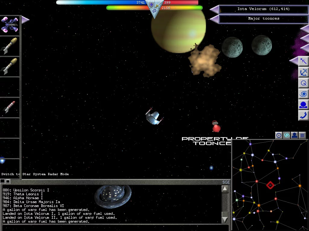 Изображение игры: Starport: Galactic Empires