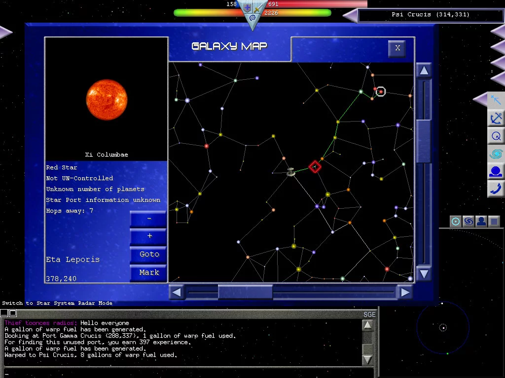 Изображение игры: Starport: Galactic Empires