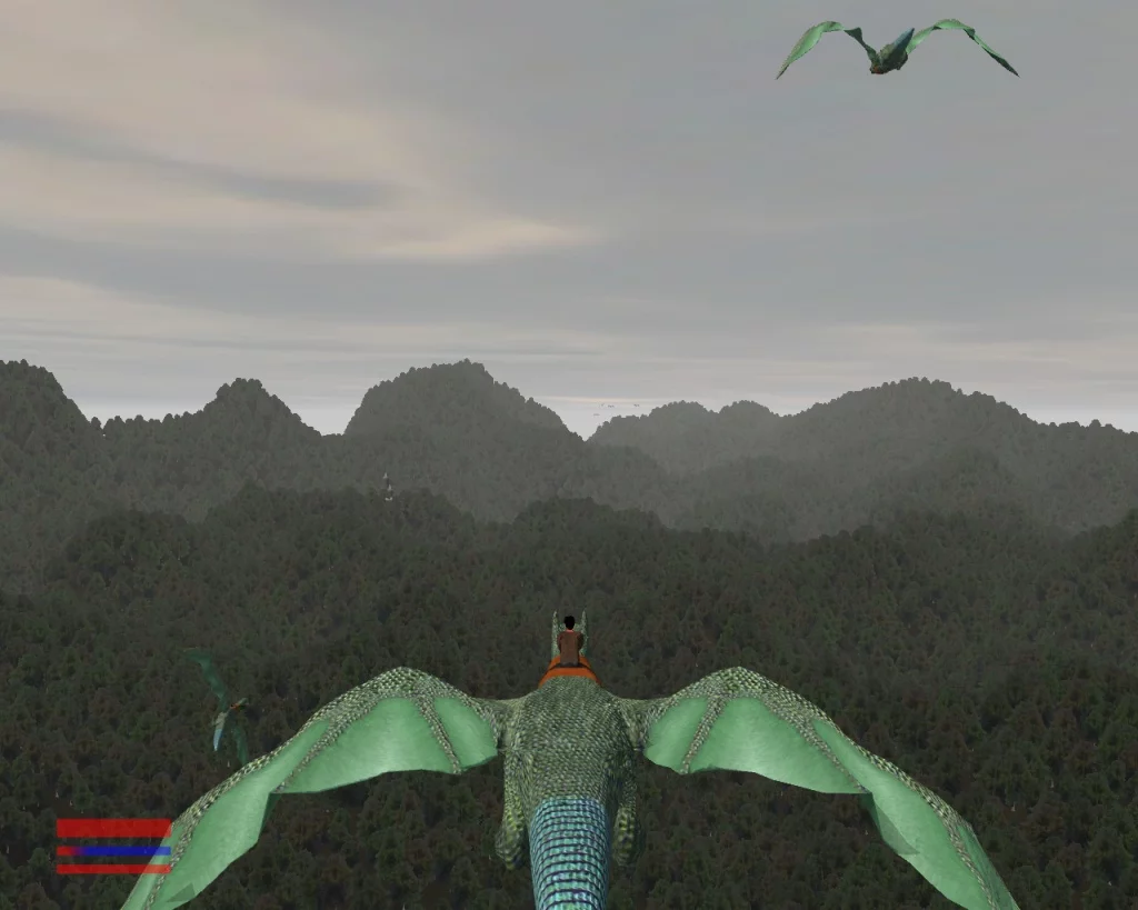 Изображение игры: Journeys of the Dragon Rider