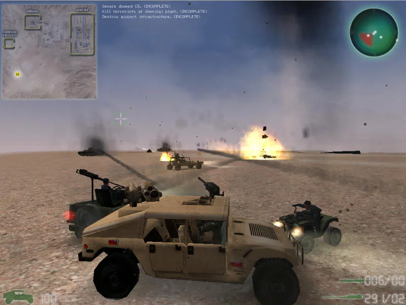 Изображение игры: Humvee Assault