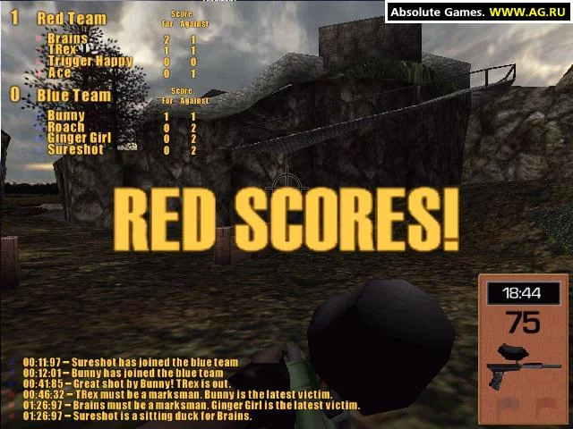 Изображение игры: Paintball Heroes