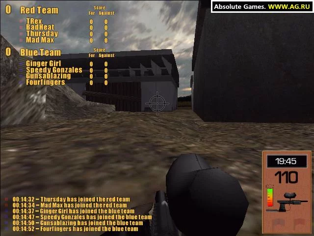 Изображение игры: Paintball Heroes