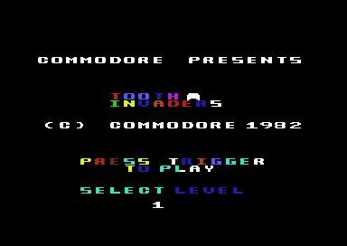 Изображение игры: Tooth Invaders