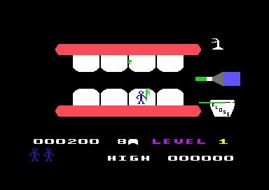 Изображение игры: Tooth Invaders