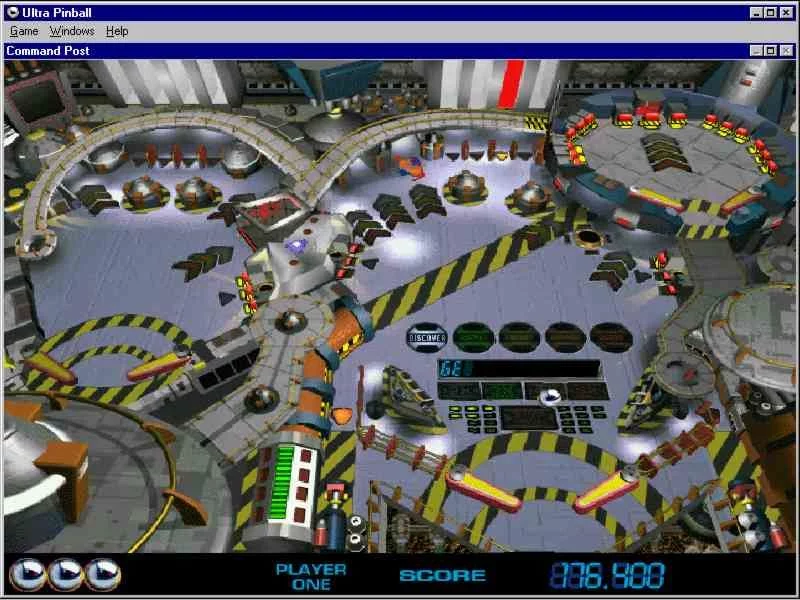 Изображение игры: 3-D Ultra Pinball (Old)