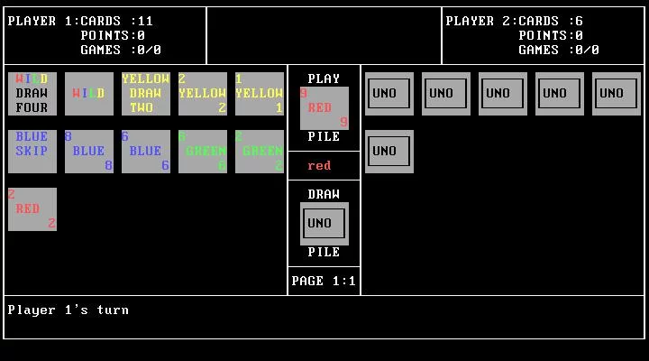Изображение игры: Uno (1999)