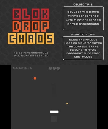 Изображение игры: BLOK DROP CHAOS