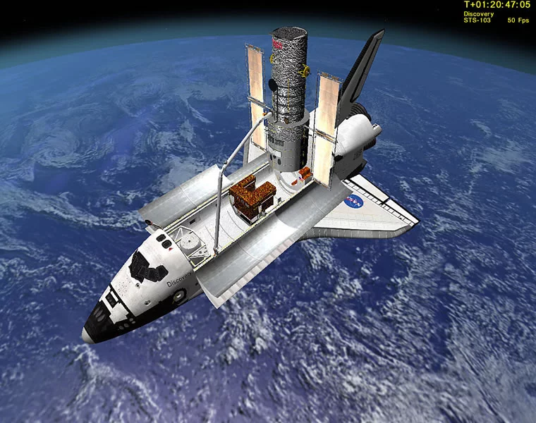 Изображение игры: Space Shuttle Mission 2007