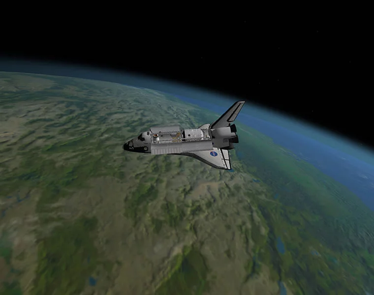 Изображение игры: Space Shuttle Mission 2007