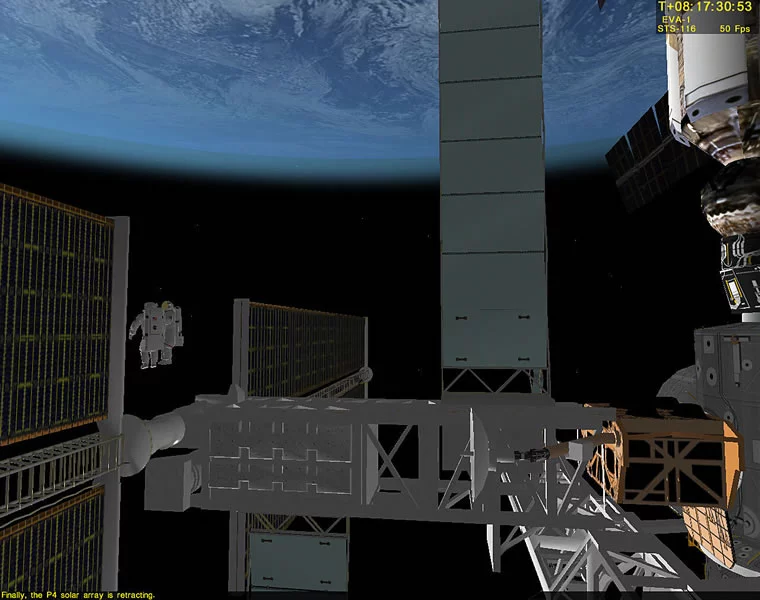 Изображение игры: Space Shuttle Mission 2007