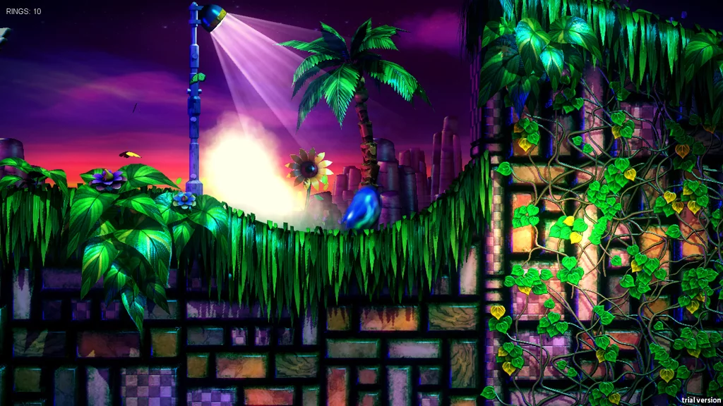 Изображение игры: Sonic Fan Remix
