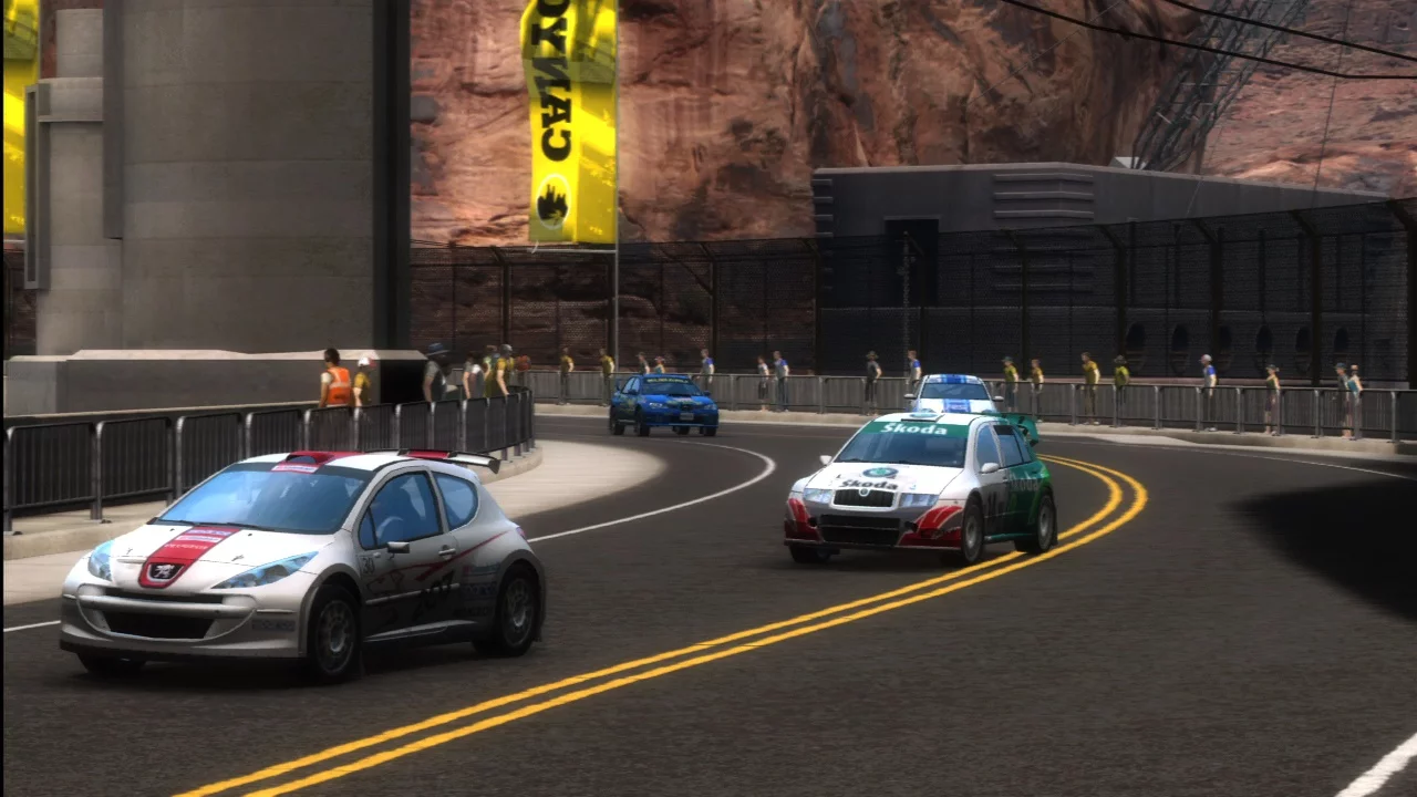 Изображение игры: SEGA Rally Online Arcade
