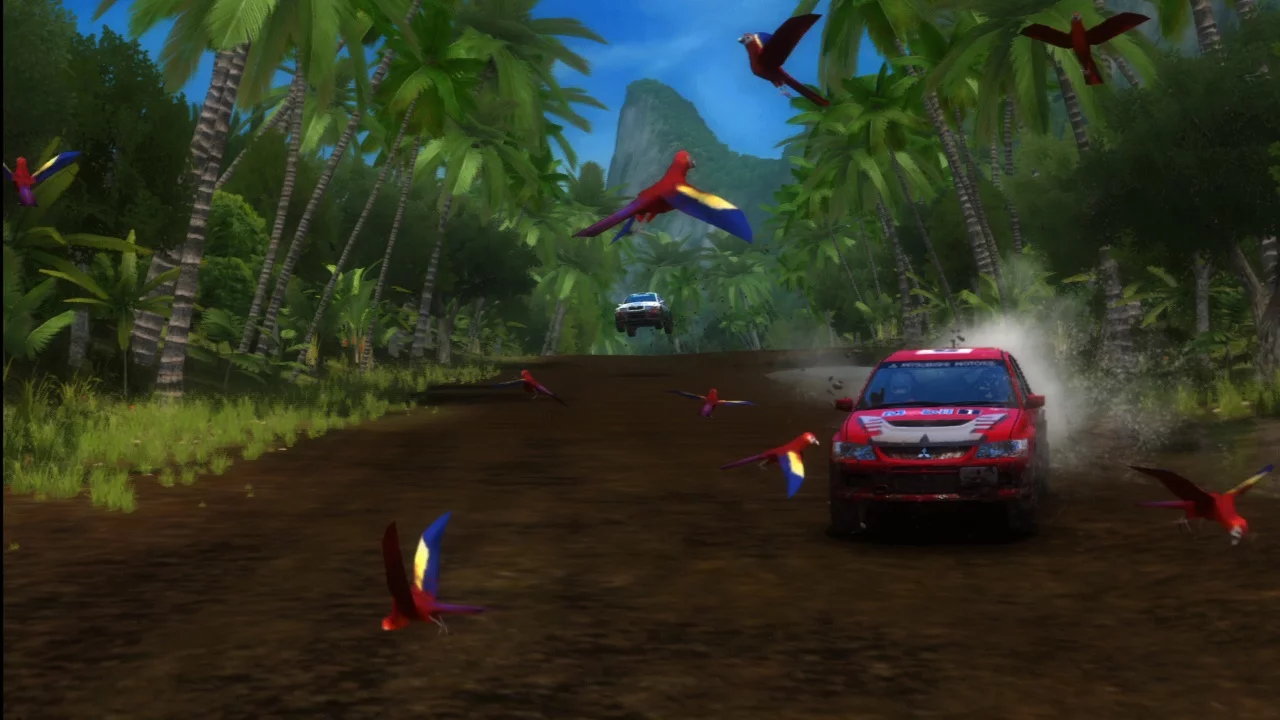 Изображение игры: SEGA Rally Online Arcade