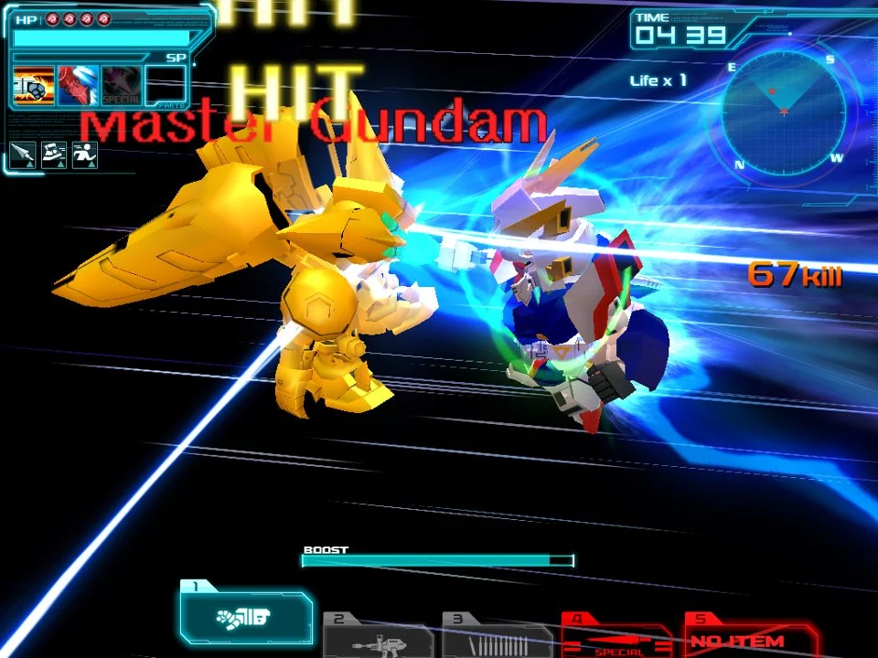 Изображение игры: SD Gundam Capsule Fighter