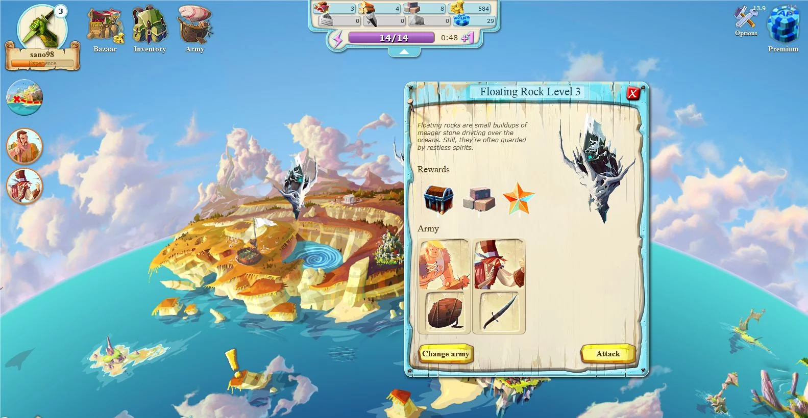 Изображение игры: Skylancer: Battle for Horizon