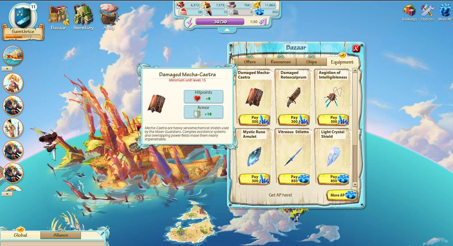Изображение игры: Skylancer: Battle for Horizon