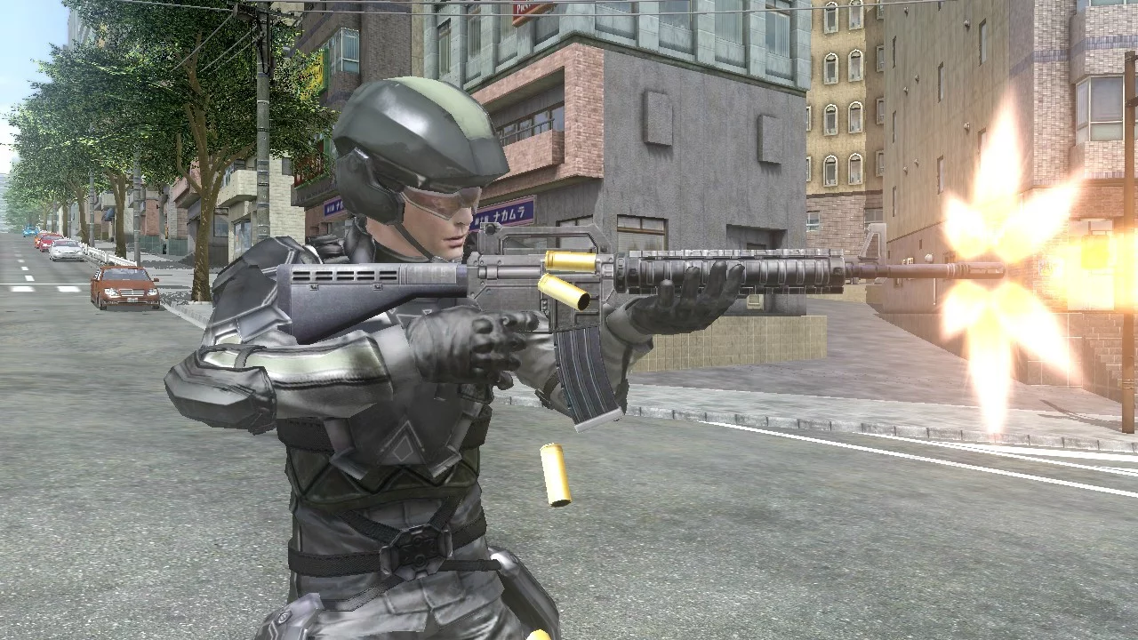 Изображение игры: Earth Defense Forces 4
