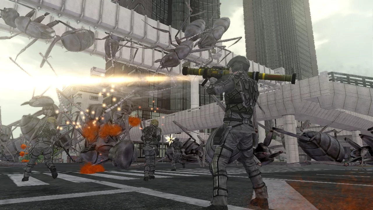 Изображение игры: Earth Defense Forces 4