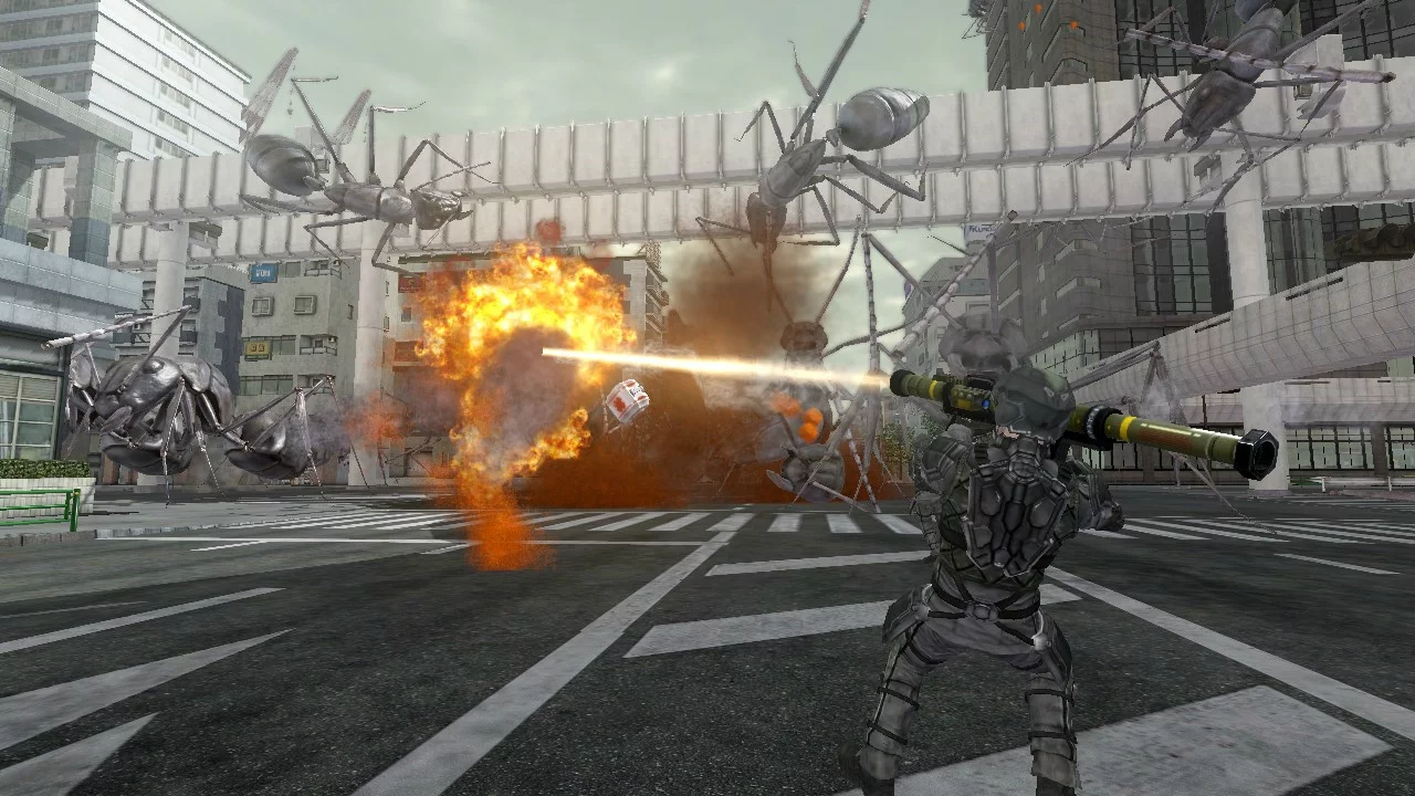 Изображение игры: Earth Defense Forces 4